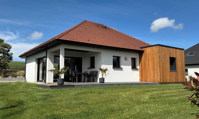 Pihen-les-Guines House | Gite de l'Erable : New single-storey house on the Opal Coast