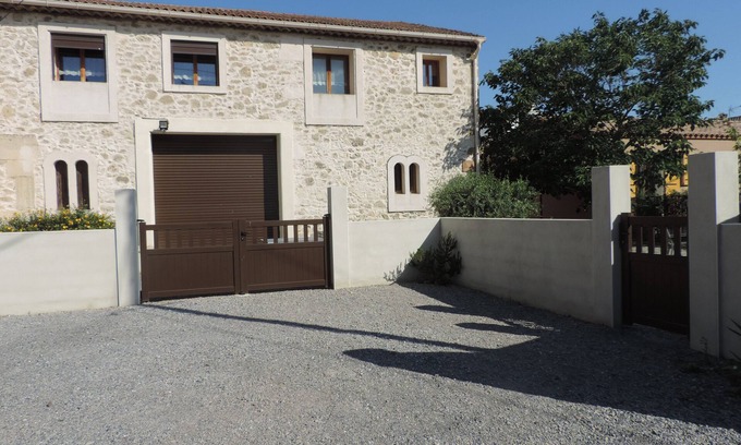 Salleles-d'Aude Apartment | Gîte le Val-Léa 2 close to the Canal du Midi and the Mediterranean coastline