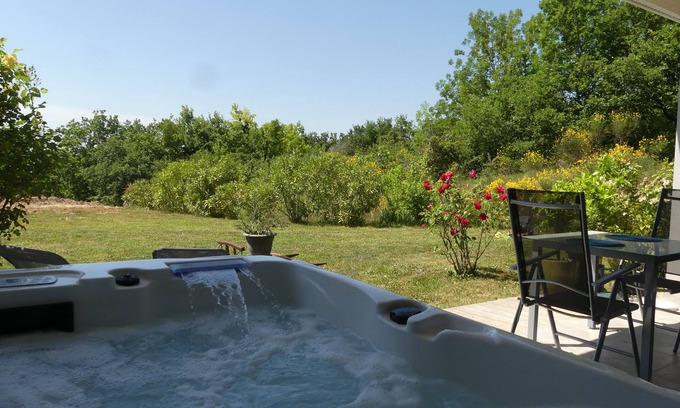 Castelnau-de-Levis House | Gite Puech Evasion - Comfort, Relaxation, Spa and Sauna 10 km from Albi