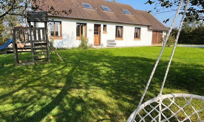 Nabringhen House | Gîte with Jaccuzzi, garden and pretty terrace 15km from the sea !