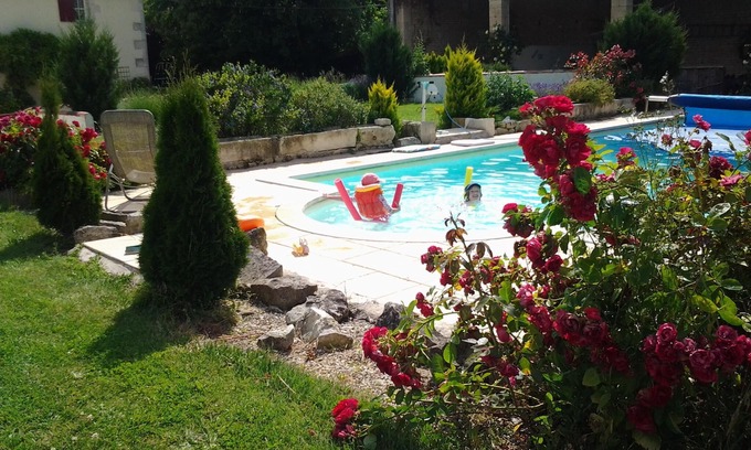 Foussais-Payre House | Gites de la Forge, 2 large houses 25/27 pax. 2 pools, indoor & outdoor games.
