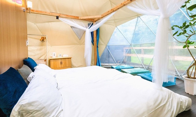 Yamakita Hotel | Glamping dome tent with toilet and semiopenair bath no meals plan/Ashigarakamigun Kanagawa