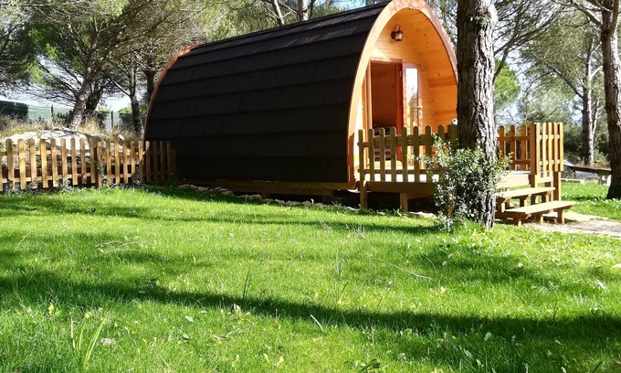 Santa Maria e Sao Miguel Cabin | Glamping Sintra. Enjoy the tranquility of the forest.