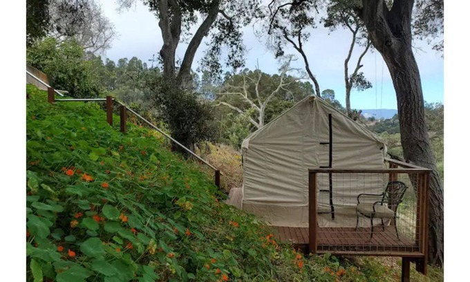 Watsonville RV Rental | Glamping Wetlands Overlook