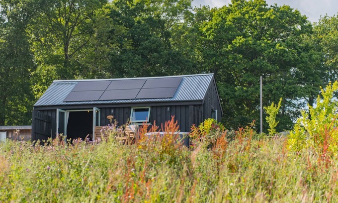 Abbess Roding Cabin | Goldings - a holiday let by Bloom Stays that sleeps 3 guests in 1 bedroom