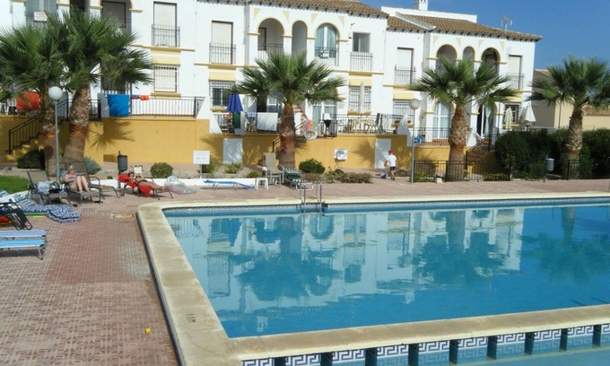 San Miguel de Salinas Apartment | Golf/beach 1st Floor Apartment with Large Swimming Pool, WiFi and English TV