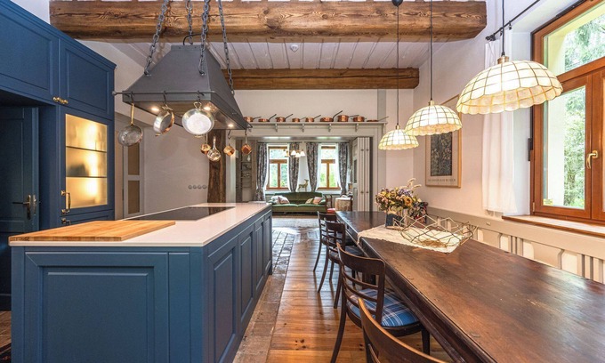 Jablonne v Podjestedi Ski Chalet | Golf Retreat - experience luxury at our 6-BR historical Château Malevil