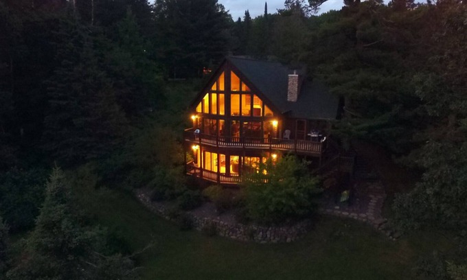 Chief Lake Cabin | Gorgeous Lake Home on Lac Courte Oreilles, Hayward's Finest Lake