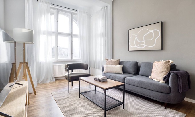 Pankow Apartment | Gorgeous Mitte 1BR nr Bürgerpark Pankow, by Blueground