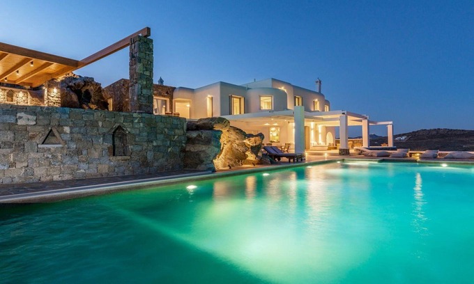 Elia Villa | Gorgeous Mykonos Villa | 12 Bedrooms | Villa Nova Light | Private Pool &.