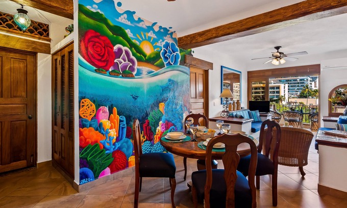 Emiliano Zapata Condo | Gorgeous Rooftop Pool, Secure Building, Steps from Los Muertos Beach in Old Town