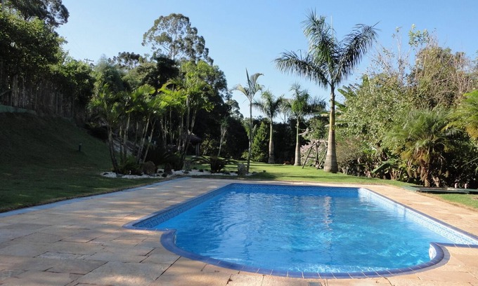 Lajeado do Salto House | Gorgeous Sitio with wide green area ! Pool ! Lake ! Barbecue grill !
