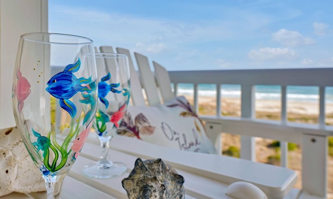 Shell Island Condo | Gorgeous TOP Floor - Oceanfront Luxury Condo with Garage and Elevator!