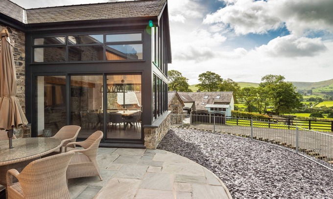 Cwmtirmynach House | GRANAR, luxury holiday cottage, with hot tub in Llangwm
