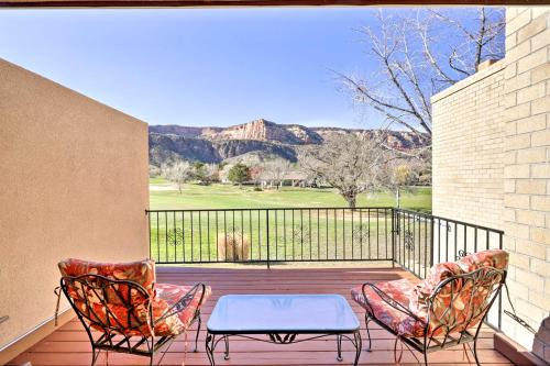 Grand Junction House | Grand Junction Golf Course Condo with Balconies