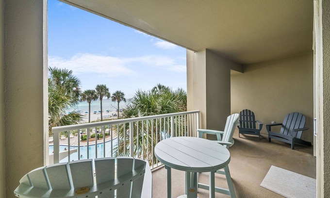 Panama City Beach Condo | Grand Panama 304 Gulf Front Full Remodel August 25. Direct Beach Front 2Br 2Ba
