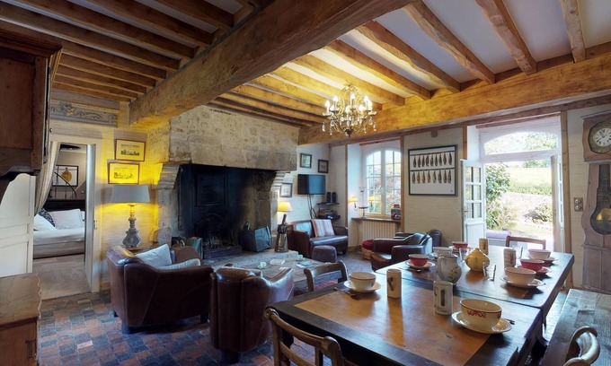 Tamerville Cottage | Grande Duckerie 13 people : jacuzzi, sauna, 15min sea