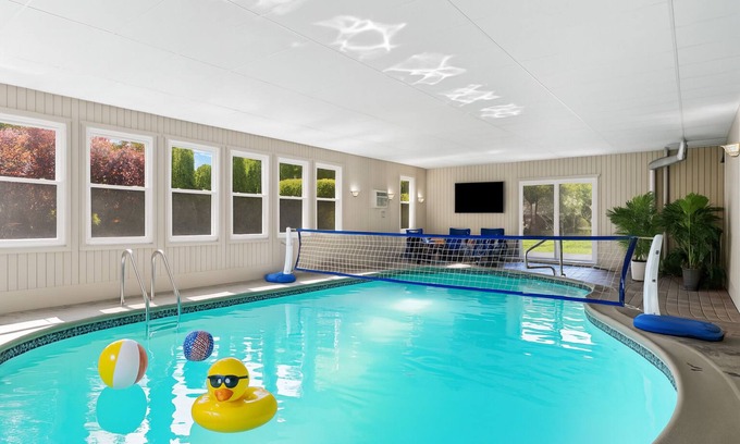 Sterling Heights House | Grandma's Family Fun House with Heated Indoor Pool