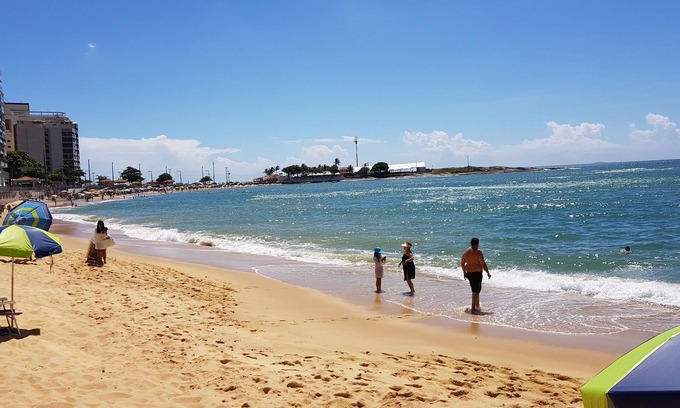 Centro Apartment | Great apt. ten steps from Areia Preta beach with complete leisure area