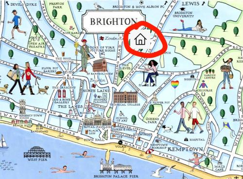 Brighton City Centre Apartment | Great Entire 2 Bedroom - Central Brighton