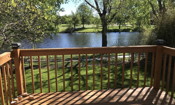 Wichita House | Great Getaway with a Lake View!