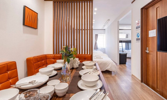 Motomatchi Apartment | Great location for sightseeing 8 minutes walk from Namba Station Accommodates up to 9 people IM2 - Ikemune Building 2F/Osaka Ōsaka