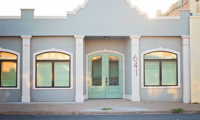 San Angelo House | 'Green Door' Downtown Loft