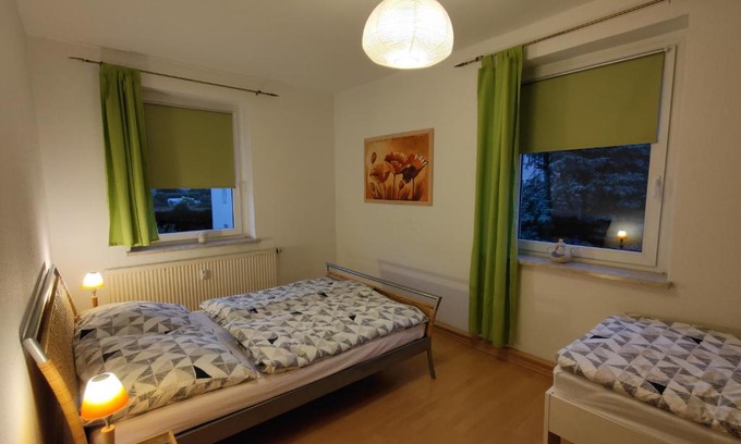 Oelsnitz/Erzgeb. Apartment | Green Oelsnitz am Hegebach mit Netflix und Parkplatz Self Check-in