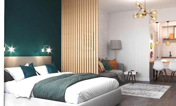 Tashkent Apartment | Green Studio Apartment