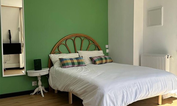 Bois-Colombes Apartment | Green Studio Cosy completely autonomous