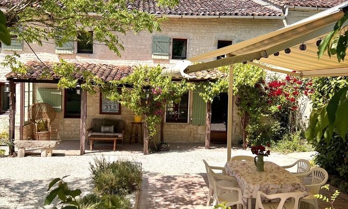Chives Cottage | Greengates, Lavender Cottage, Beautiful rural french home. Hot tub, Heated pool.