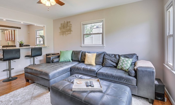 Old Irving Park House | Greensboro Vacation Rental: 2 Mi to Downtown!