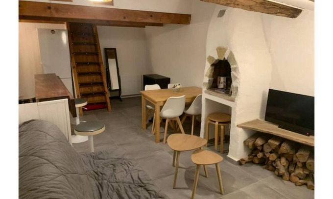 Greolieres Apartment | Greolières village: Superb duplex with mountain view.