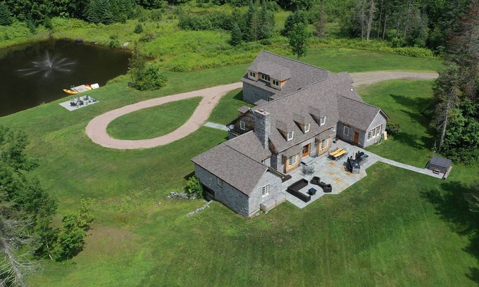 Stowe Hollow House | Greystone Manor - An isolated 30 Acres in Stowe, with Hot Tub!