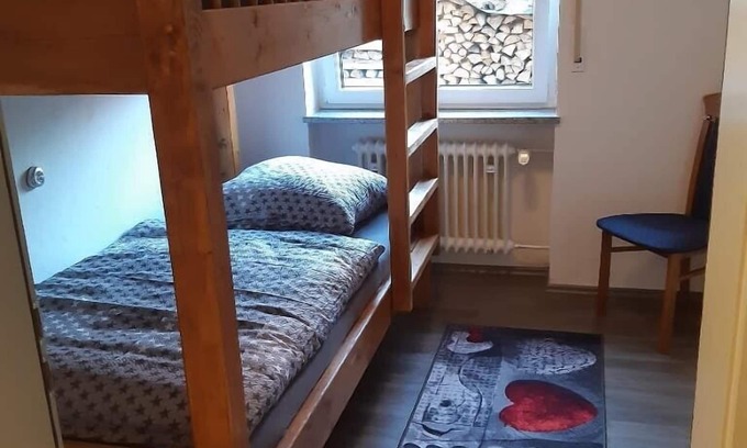 Oberviechtach Apartment | Ground floor apartment with terrace, WLAN and private parking spaces