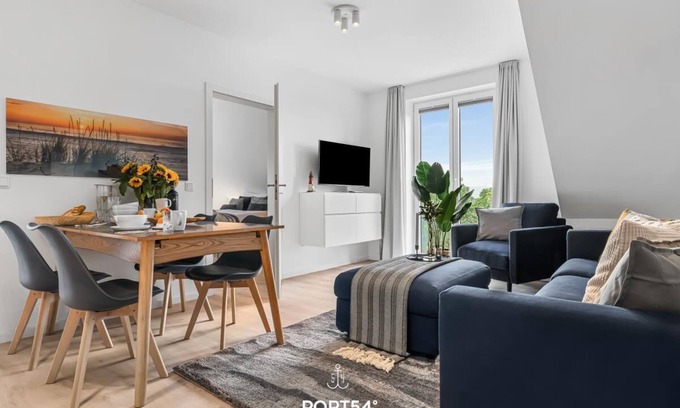 Emmelsbull Apartment | Grüne Freiheit - for 4 persons, 30 min from Sylt, idyllic and absolutely quiet