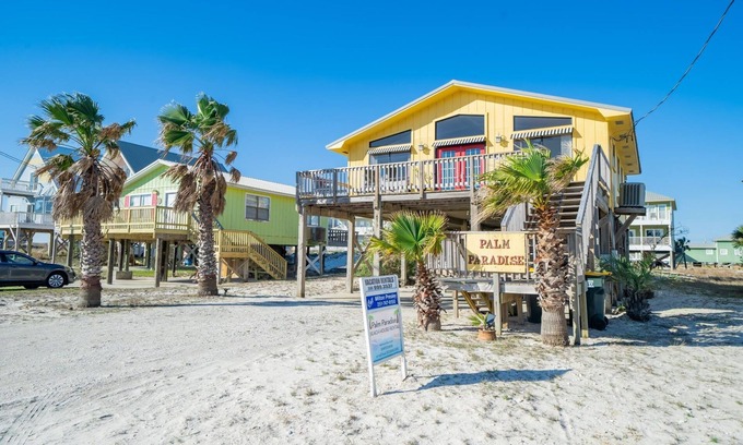 Fort Morgan House | Gulf Shores Beach House ~Palm Paradise~ Fort Morgan area