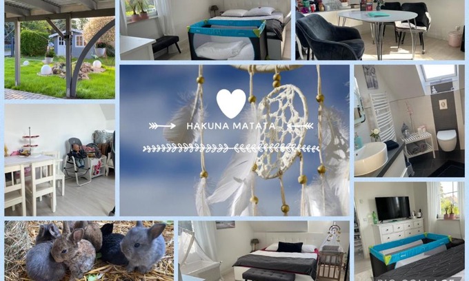 Panketal House | Hakuna Matata - 2 Schlafzimmer - 3 Zimmer - Netflix - S-Bahn - Parkplatz - kinderfreundlich - Immanuel Helios Klinikum