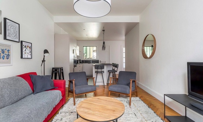 Marechal Lyautey - Vitton Apartment | Hamac Suites - Suite Barrème Lyon 6 - 2 chambres
