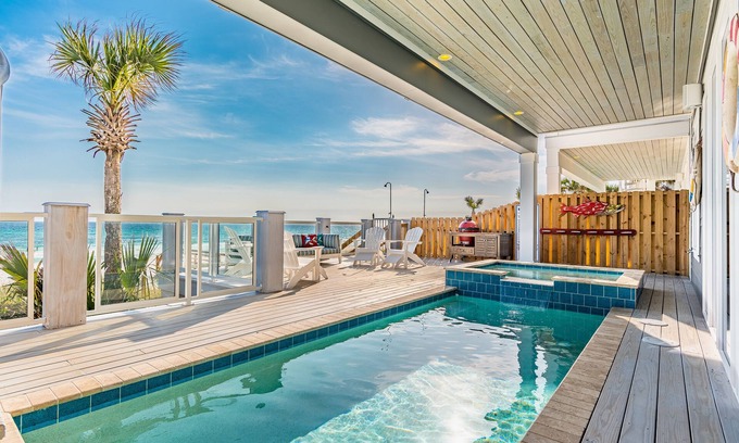 Laguna Beach Estates House | "Hammerhead" Great Family Vacation! Beachfront + Private Pool