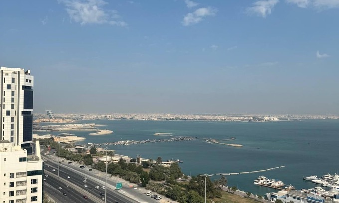 Manama Apartment | Hazel Oasis apt w/sea &city view