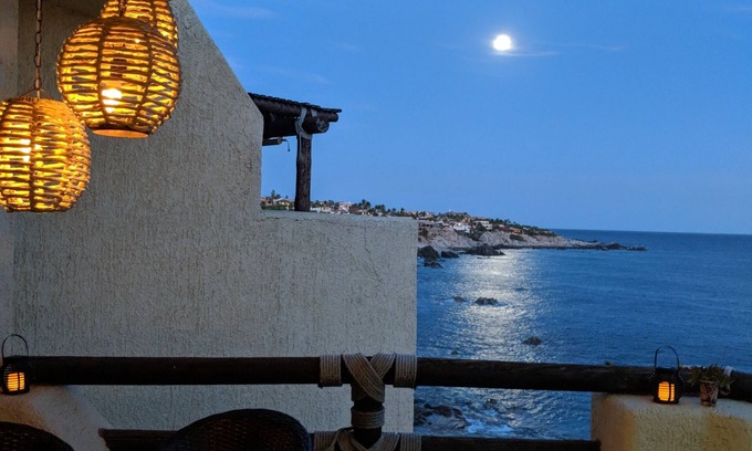 Cabo Bello Condo | Hear The Waves Oceanfront Penthouse