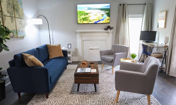 Fountain Inn House | Heart of Fountain Inn: 2BR Gem