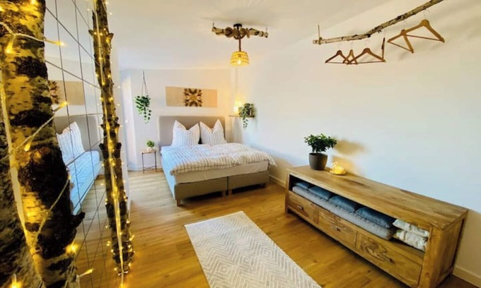 Magdeburg Apartment | Heimkino Dachterrasse Wlan+streams