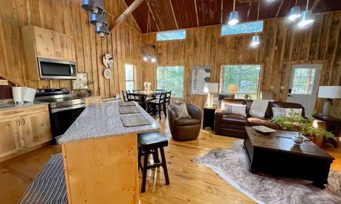 Abbeville Cabin | Hidden Oaks Cozy Cabin #5