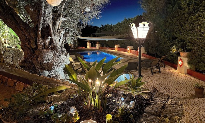 Porches Villa | Highest Algarvian private waterfall! Rural 4500m² close to Ocean! WIFI 500mb !