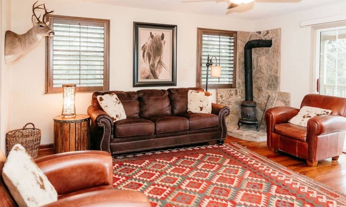 Blanco House | Hill Country Views Fire Pit Hiking Trails 40 acres