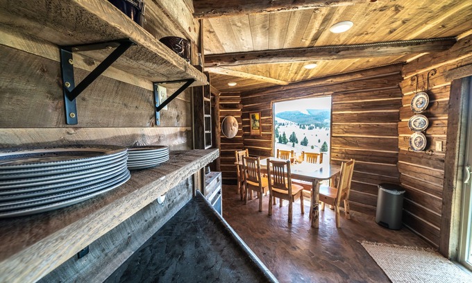 Philipsburg Cabin | Hilltop Cabin with Breathtaking Mountain Scenery