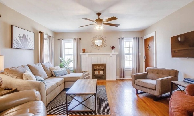 Heart of Lubbock House | Historic 1929 2-bedroom 2 bathroom home walking distance from Texas Tech!