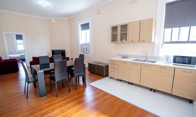 Finley Apartment | Historic Albion Hotel: Charming One Bedroom, walking distance to everything